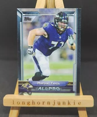 2015 Topps Marshal Yanda RC Only Rookie Card Baltimore Ravens • $14.99