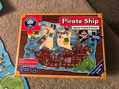 £6.85 • Buy Orchard Toys Pirate Ship Jigsaw Puzzle, Orchard Toys, Puzzles, 100 Pieces,