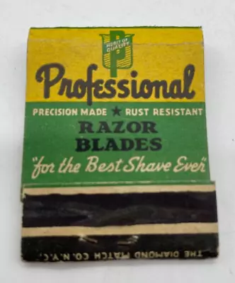 Professional Razor Blades Matchbook Matches • $12.74