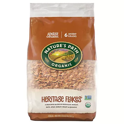 Nature's Path Cereal Heritage Organic Eco 32 Oz (Pack Of 6) • £81.53