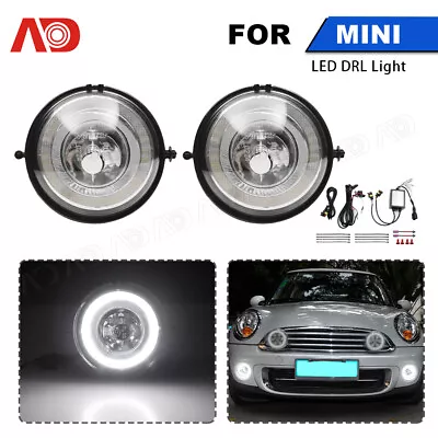 For Mini Cooper R55 R56 R57 R58 R59 R60 R61 White Led DRL Driving Fog Light Lamp • $123.29