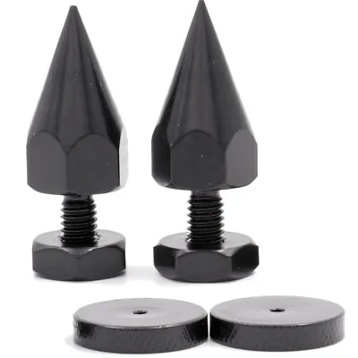 4x Speakers Anti-Shock Spikes Stand Foot Isolation Feet Speaker Base Pad M6/8/10 • $14.98