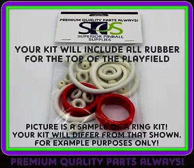 $39.99 • Buy Stern Monopoly Pinball Machine Rubber Ring Kit-premium Quality!