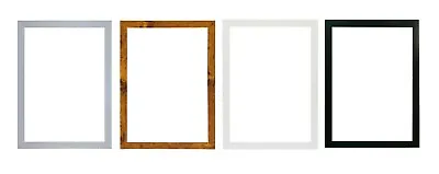 £9.95 • Buy  A2 A3 A4 A5  Black Photo Frame White Picture Frame  Poster Frames Walnut 20mm
