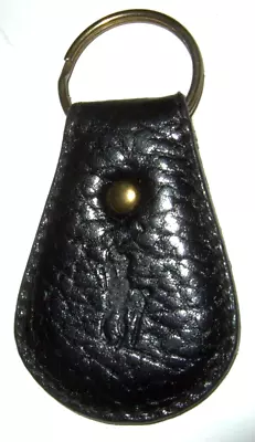 Polo Ralph Lauren Key Ring Black Leather Never Used • $9.99