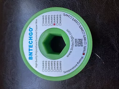 Bntechgo 38 AWG Enameled Magnet Wire 4 Ounces • $9