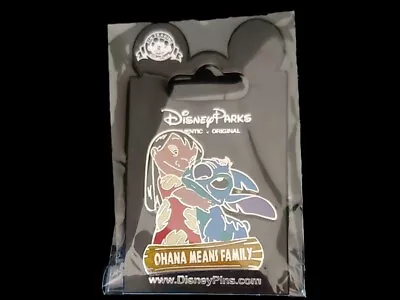 Disney Trading Pin #108342 Lilo And Stitch Hug Ohana Means Family • $8.95