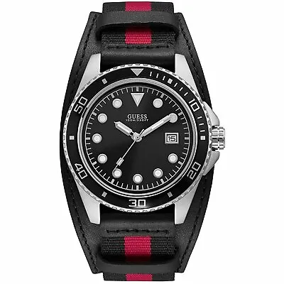 Guess Multicolour Mens Analogue Watch Crew W1051G1 • £139