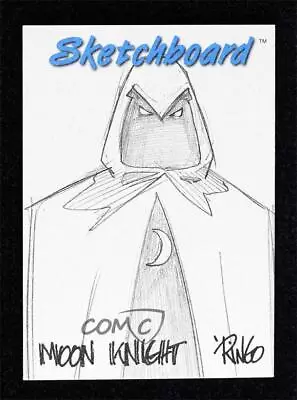 1998 SkyBox Marvel Creators Collection Blue Moon Knight #16 Sketch 0kg8 • $49.99