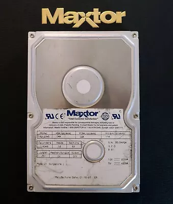 Maxtor 82187A5 2.1GB IDE 3.5  Inch HDD CrystalMax Seagate ATA-2 1997 - WORKS! • $23.99