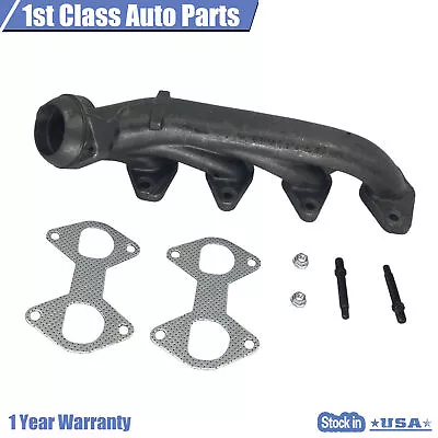 Right Exhaust Manifold & Gasket Kit For 2004-2009 Ford F150 Truck Lincoln • $51.66