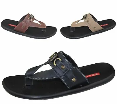 £7.99 • Buy Mens Sandals Toe Post Sandals Men Thong Sandals Summer Walking Sandals