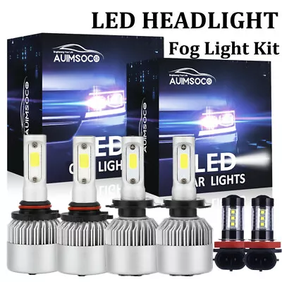 For Subaru Outback 2010 2012 2013 2014 - 6PCS LED Headlight Fog Light Bulbs Kit • $33.03