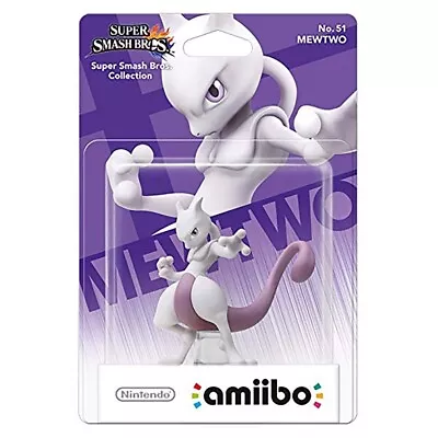 Nintendo Amiibo (Super Smash Bros.) - Mewtwo Character Figure - Nintendo Switch • $21.95