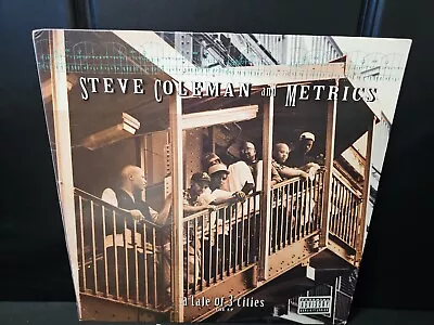 Steve Coleman And Metrics - A Tale Of 3 Cities The EP *RARE* 1995 VINYL RECORD  • $49.95