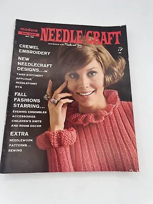 Modern Needlecraft Number 56 Fall  1969 Magazine Vintage • $15