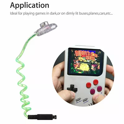 Mini Worm Light LED GameBoy Advance Screen Illumination Worm Light • £5.24