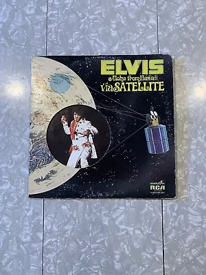 Elvis Presley Aloha From Hawaii Via Satellite LP Record Double Album 1972 RCA • $15.99