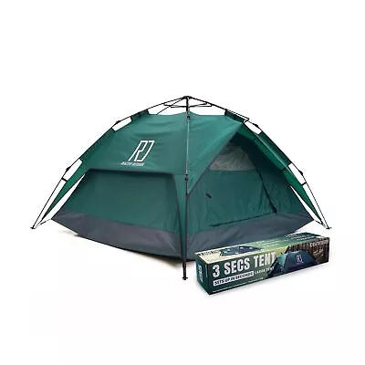 Reactive Outdoor Tent - 3 Second Tent - 3 Sec Instant Pop Up 2-3 Person Tent ... • $145.95