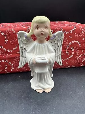 Holland Mold Shop Vintage Christmas Ceramic Angel Silent Night Figurines • $18.95