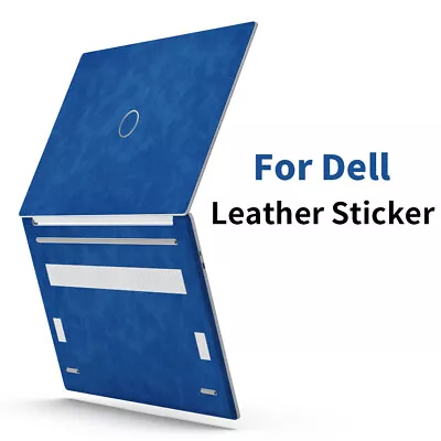 Leather Laptop Sticker Skin Cover For Dell XPS 13 7390 9300 9310 15-9550 9560 • $38.45