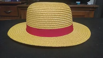 Straw Hat  Monkey D Luffy Cosplay Head Circumference  22in-22.8in (56-58cm) • $9.99