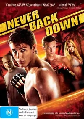 Never Back Down (2008) DVD-Sean Faris-Amber Heard-Cam Gigandet-Djimon Hounsou • $24.95
