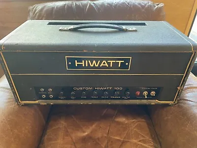 Hiwatt Amplifier 100 Watt Coustom 1974 • £3000