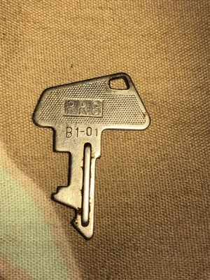 $9.99 • Buy Rare Vintage Peg B1-01 Cash Register Key Replacement Geometric Shaped Key