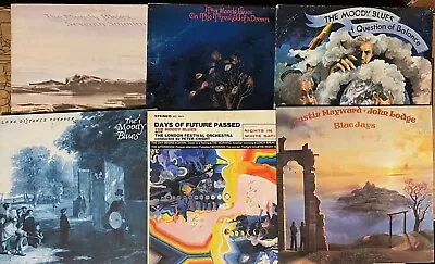 THE MOODY BLUES LP LOT LOT - DAYS OF FUTURE PASSED/LONG DISTANCE VOYAGER Vinyl • $25