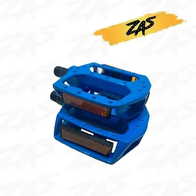  Aluminum Alloy Bike Pedals 2pcs/prs Blue Color • $13.49