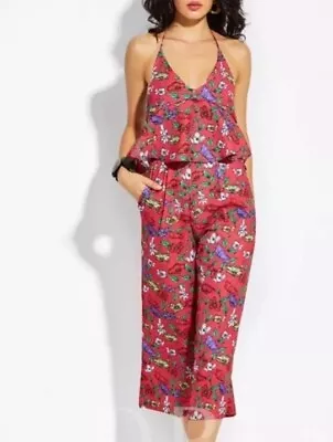 Zara Floral Jumpsuit SZ M • $25