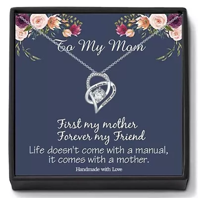 To My Mom Necklace Mother's Day I Love Mom Birthday Gift For Mama • $28.99