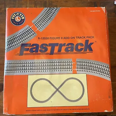 Lionel FasTrack Electric O Gauge Figure 8 Add-On Track Pack #6-12030 • $50