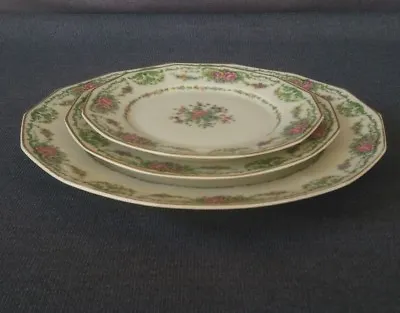 $28.95 • Buy CH Field Haviland Limoges Finest French Ivory China Dinner, Salad & Side Plate