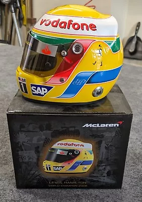 Lewis Hamilton 2008 Model Helmet 1:2 Scale 50th Anniversary McLaren F1 • £350