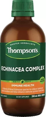 Echinacea Complex 200ml Thompsons • $58.18