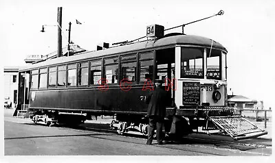 3aa400h 2ndgen Rp 1933 Market Street Railway Sf #713 On Sansome At Seawall • $8.99