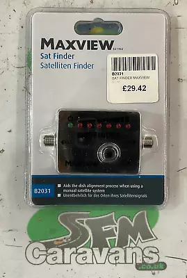 £23 • Buy Max View Satellite Finder - Caravan / Motorhome