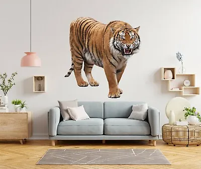 3D Mastodon Tiger A525 Animal Wallpaper Mural Poster Wall Stickers Decal Zoe • $109.99