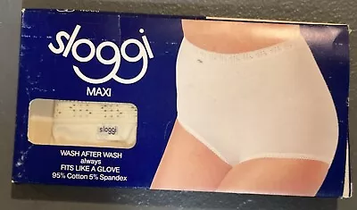 Womens Sloggi Maxi Briefs VINTAGE 1980'S NEW OLD STOCK • $19.95