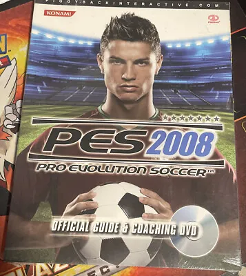 Pro Evolution Soccer 2008 PES Official Strategy Guide Brand New Sealed • $9.59