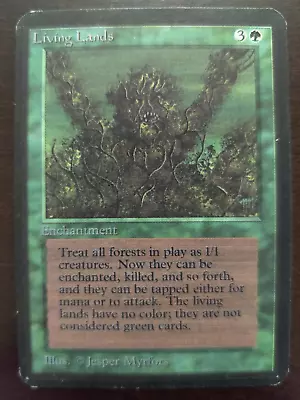 Living Lands Alpha Lp- Mtg Magic The Gathering Rare • $259.99