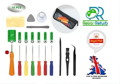 15pc Tool Kit For Nintendo NES SNES N64 Gamecube Wii U Switch Gameboy 3DS 2DS ++ • £10.95