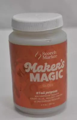 Scorch Marker Makers Magic Gloss All In One Waterbase Sealer Craft Glue 8 Fl Oz • $19.49