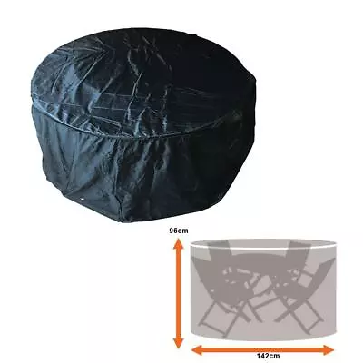 Kct Garden Furniture Cover Small Round Protect Patio Table Chair Outdoor • £14.49