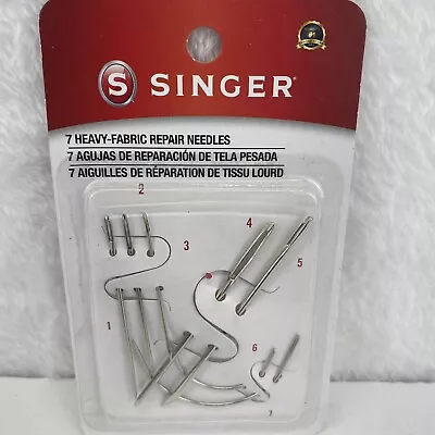 Singer 7ct. Heavy-Fabric Repair Needles • $4.25