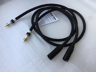 Monster Cable M Series M1000 RCA To Male XLR Interconnect Cable 1m • $70