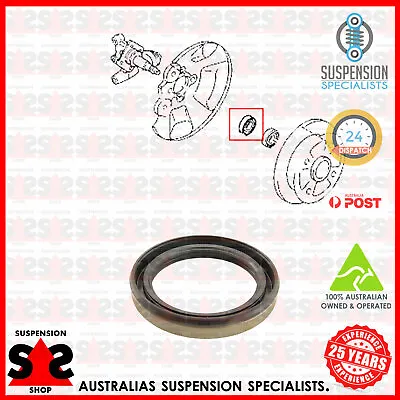 Seal Ring Wheel Hub Suit MAZDA 323 Iii Hatchback (Bf) 1.6 GT Turbo 4WD (BF2) • $18.88