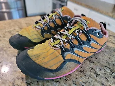 MERRELL Barefoot Lithe Glove Sneakers Running Shoes - Cosmo Pink 8 EUC  • $49